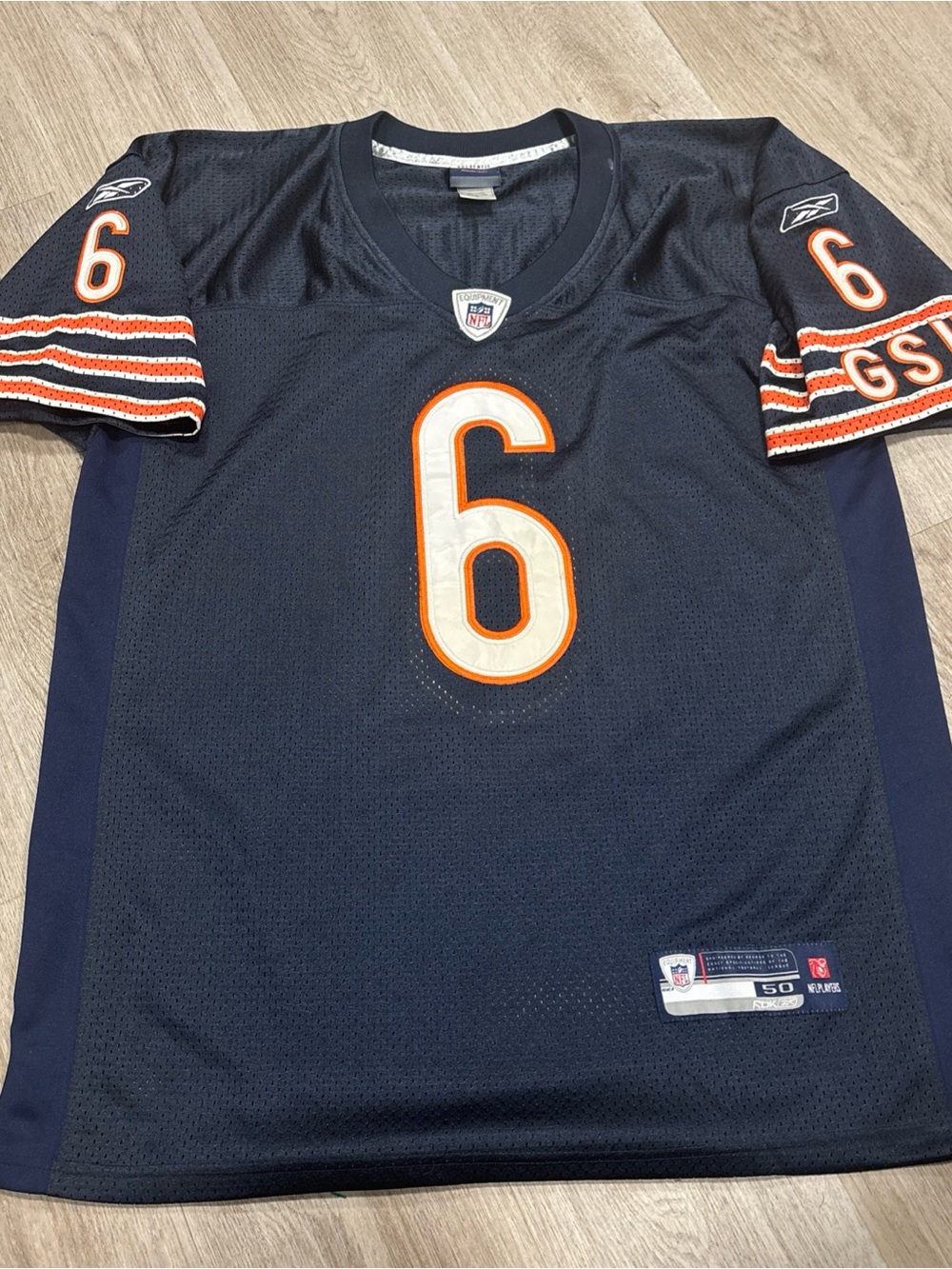 Vtg Chicago bears jersey mens size 50 Reebok stitched